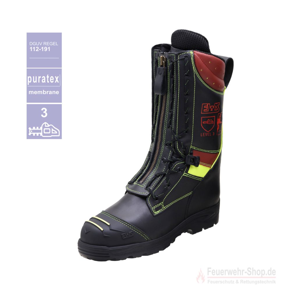 Ews Schn Rstiefel Profi Premium Plus Feuerwehr Shop De