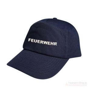 Basecap bestickt "FEUERWEHR"