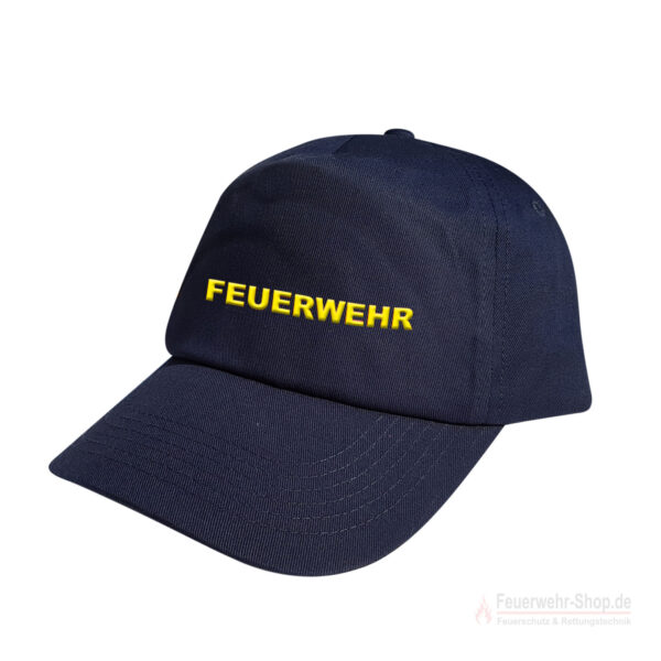 Basecap bestickt "FEUERWEHR"