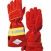 Brandschutzhandschuhe Patriot Flame Fighter, rot