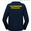 Kinderfeuerwehr Premium Sweatshirt Basis mit Name und Ortsname