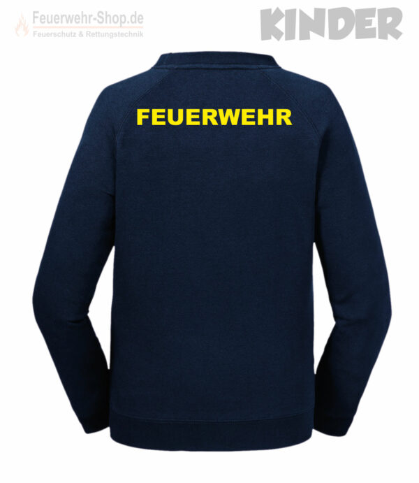 Kinderfeuerwehr Premium Sweatshirt Basis mit Name