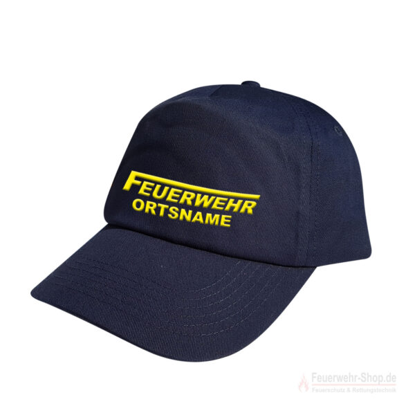 Basecap bestickt "FEUERWEHR-LOGO" mit Ortsname