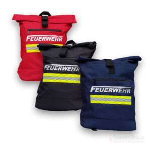 Feuerwehr Rolltop Rucksack Design 112