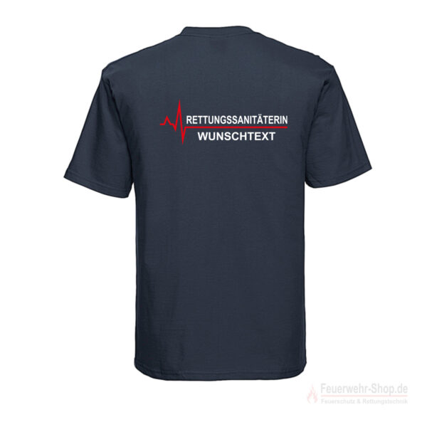 Premium T-Shirt RD2Rettungssanitäterin mit Wunschtext