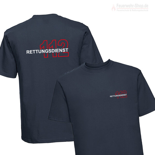 Rettungsdienst Premium T-Shirt RD5 – Bild 3